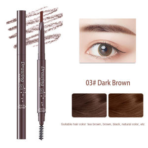 🔥Tamia👍5 Colors Double Heads Eyebrow Pencil Natural Waterproof Tint Long Lasting Eyebrow Pen Eye Brow Eyeliner with Brush