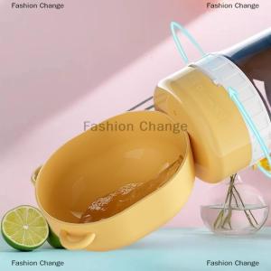 [COD] Fashion Change 2in1 Portable Pet Dog Water Bottle 400ml Water Bottle 180ml Feeding Bowl Small Large Dogs Outdoor Pet Travel Bowl Pet Supplies