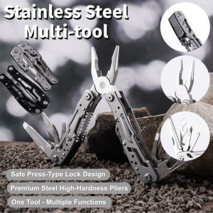Pocket Pliers Folding Pliers Mini Portable Folding Pliers Cutter Pliers Saw Kit Outdoor Camping