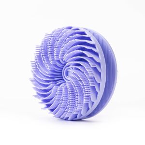 XENMART Silicone Soft Bristle Shower Brush Massage Double-sided Body Shampoo Brush Portable Multi-functional Bath Brush For Exfoliation