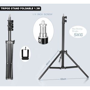 Lampu RGB LED Ringlight Tripod Selfie Lamp Ring light Rainbow 26 cm Tiktok Live Youtube Instagram