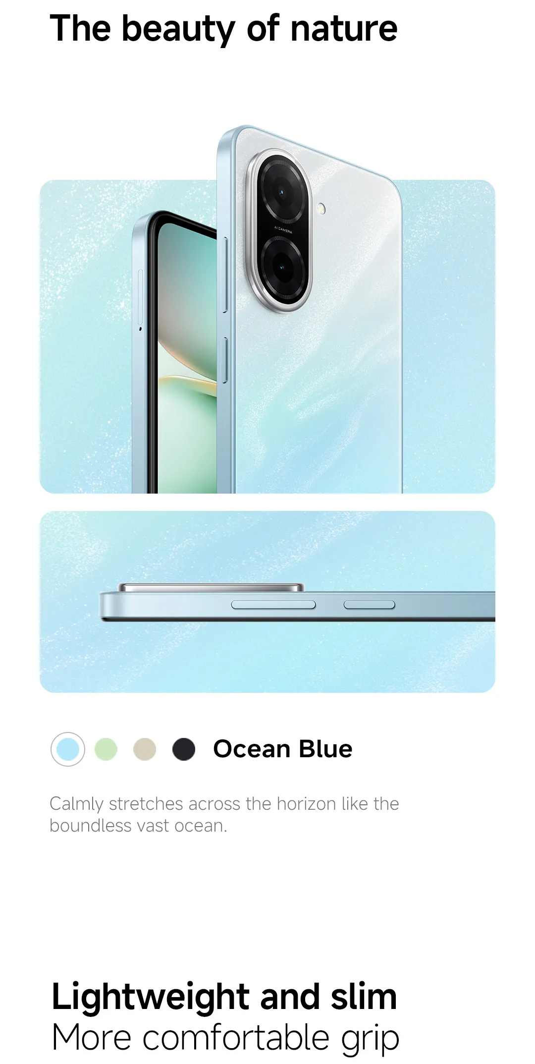 Redmi A5 4GB+128GB Ocean Blue – 6.88″ 120Hz Display