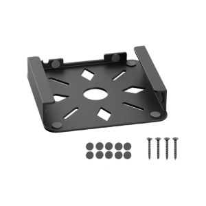 Flexible Mounting Structure for Computer Tiny P Computers Powerful Metal Frame Improved Ventilation Wall Mounted Desktop Under Desk Organization
