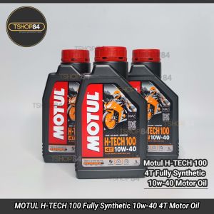 MOTUL H-TECH 100 10W-40 4T Fully Synthetic Motor Oil