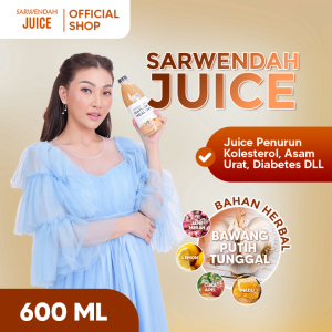 Sarwendah Juice 1 Botol Jus Bawang Putih Tunggal Menurunkan Kolesterol Darah Tinggi Asam Urat Pcos