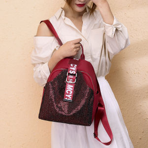 Ransel wanita tas import beg belakang Resleting perempuan beg sandang Cloth backpack beg galas women tas Ransel Ladies fashion kualitas baik 7059