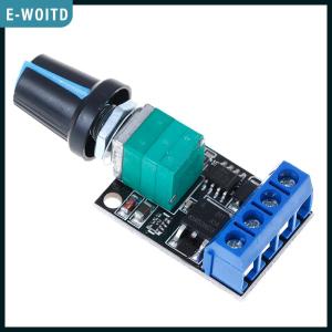 E-WOITD  5V 12V 10A PWM DC motor speed controller governor stepless speed regulator