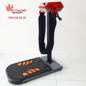 Máy Massage Giảm Mỡ Bụng Đứng Queen Pro-New Dây Đai Nút – Công Suất 350W Dây Bản Lớn Đế Cao Su Đúc Bảo Hành 24 Tháng