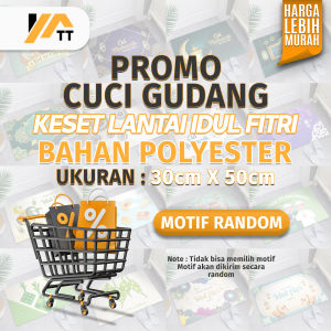 YATT Keset Dapur UK 40X60CM / Keset Lantai Bahan Polyester Tebal Anti Slip Motif Cantik & Elegan