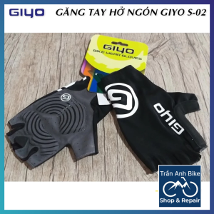 Găng Tay (Bao Tay) Hở Ngón Đi Xe Đạp GIYO S-02 (Chính Hãng)