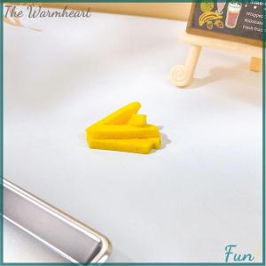 【The Warmheart】 1 12 Dollhouse Fried Chicken Burger Fries Drink Set Dollhouse Food Decorations Dolls House Accessories Pretend Play Toys