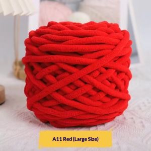 JJT Handmade Thick Ice Strip Yarn for DIY Winter Scarves Slippers and Cute Bear Accessories - Perfect for Knitting Enthusiasts