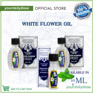 White Flower Embrocation 1.5ML l 2.5ML | 5ML | 10ML | 20ML Inhaler Aromatherapy