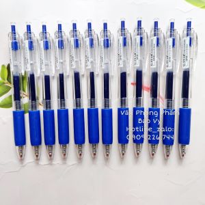 Hộp 12 cây bút gel dạng bấm Gstar GP 05 Hàn Quốc ngòi bi 0.5mm