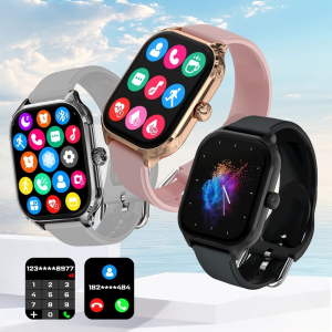 H9 smartwatch has a 49mm high-definition screen that supports information reminders Bluetooth calls heart rate steps and  other functions 智能手表