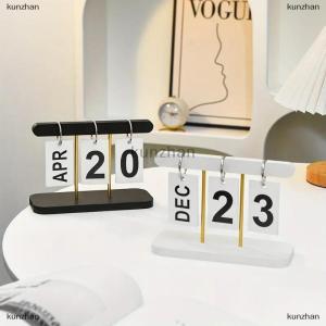 [COD] kunzhan Page Turning Calendar Ornaments Office Desk Decor For Decorations Paper Teacher Stuff Accessories Date Display Desktop