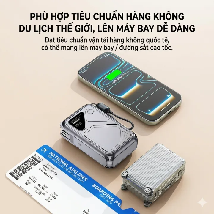 Pin Sạc Dự Phòng 20000mAh công suất 22.5W Sạc Không Dây Từ Tính Tích Hợp Phích Cắm AC Có Giá Đỡ - Gutek GT388 | BigBuy360 - bigbuy360.vn Pin Sạc Dự Phòng 20000mAh công suất 22.5W Sạc Không Dây Từ Tính Tích Hợp Phích Cắm AC Có Giá Đỡ - Gutek GT388 | BigBuy360 - bigbuy360.vn