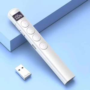 [ Boombox ] S7 Laser Page Turning Pen Wireless USB Presenter Clicker Powerpoint Presentation Pointer PC Laptop PPT Remote Pen