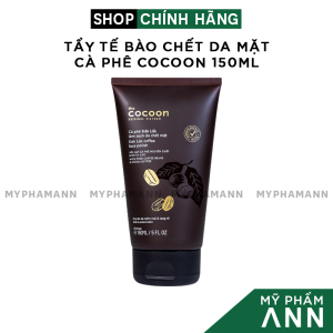 Tẩy Tế Bào Chết Mặt Cà Phê Dắk Lắk Cocoon 150ml Chính Hãng - Tẩy Da Chết Dành Da Mặt Cocoon