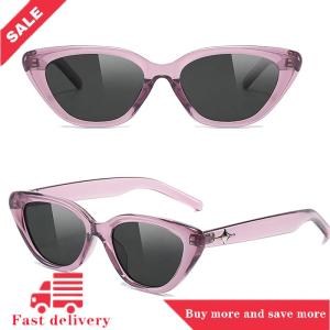 [COD]Flash Delivery New Fashion Retro Small Oval Frame Macaron Pattern Tendy Sunglasses Women Men Vintage