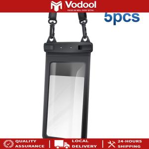 【COD】 5pcs Waterproof Phone Pouch with Lanyard for Swimming and Water Sports Enthusiasts