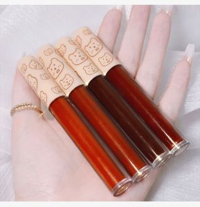 WOOLOVE Matte Lip Tint Moisturizing Long-Lasting Lip Gloss Dark Lip Tint Set Tattoo Liptint Liquid Lip Glaze Lip Makeup Kit