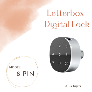 Digital lock - Letterbox/Cabinet/Locker/Cupboard (Fingerprint/Password models)