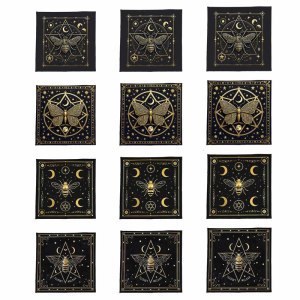 Tarots Tablecloth Altars Cloth Butterfly Star Astrology Tablecloth Divinations Cloth Tapestry Wall Decoration