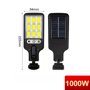 Goldstar Solar Street Light 80000W Solar Light Outdoor Waterproof IP67 Solar Lamp 2835LED Garden Light Automatically Night Light Flood Light Intelligent Sense With Remote Christmas Lights