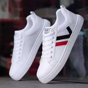 Sepatu Sneakers Pria  Sport Shoes Sepatu Kasual Pria Dewasa Kekinian Sepatu Low Top BLK02