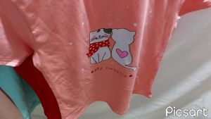 Kaos Impor Anak Perempuan & Baju Atasan Anak Cewek LD 76 cm