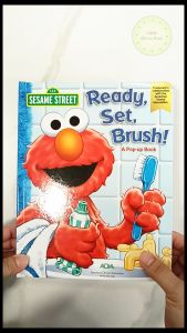 Teeth Brushing Fun Pop-Up Book | Sesame Street Elmo | Age 2-5 | Children Learning Potty Training Bedtime Birthday Gift