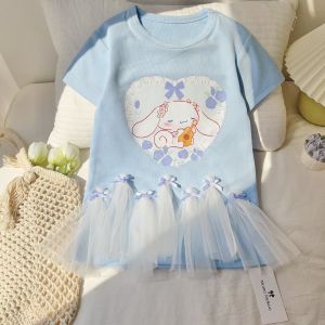 [SG Seller]Sanrio Cinnamoroll Kuromi My Melody Ruffle Dress cute dress party dress girl dress