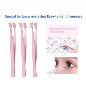 Special Tweezers For Lower Eyelashes High Precision Tweezers Clips | A Must-Have for Beginner