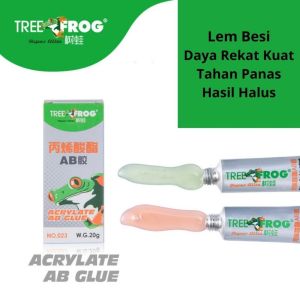 TREE FROG Lem Besi Penambal Besi Metal Radiator Casting Glue / Lem AB Super Kuat A+B Anti Bocor