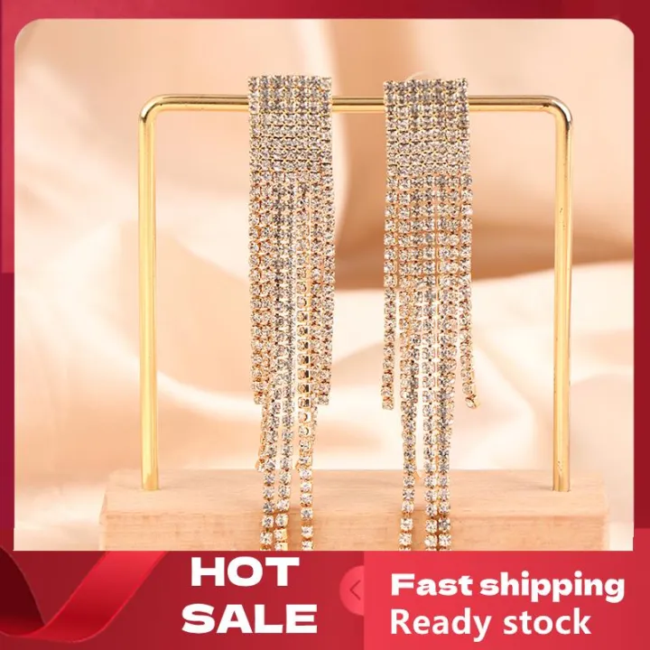 %F0%9F%9A%9A%E3%80%90Local%20Express%20Delivery%E3%80%91%F0%9F%9A%9A%20S925%20silver%20needle%20Classic%20Shiny%20Crystal%20Earrings%20Ladies%20Exaggerated%20Long%20Earrings%20Tassels%20Rhinestone%20Earrings%20Fashion%20Korean%20Ea%20-%20Image%205