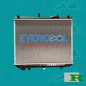 Mercedes-Benz 100 1996-1999 Manual 2 Rows Evercool Plastic Aluminum Radiator