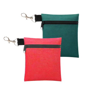 2 cái golf có giá trị Pouch Phụ kiện chơi gôn Golf túi nhỏ túi với clip bóng gôn túi giá đỡ Bóng Golf túi cho nam nữ