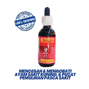 K booster obat ayam sakit kuning / obat ayam pucat