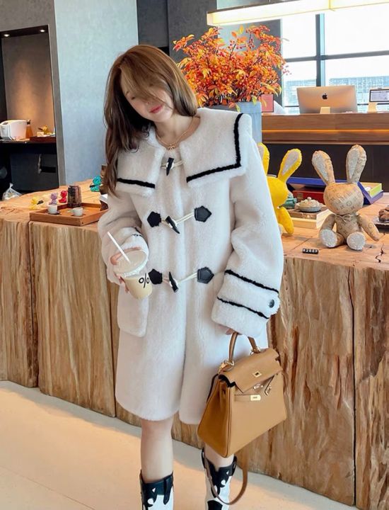 Áo Khoác Dạ Lông Cừu Cao Cấp