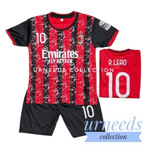 SETELAN BAJU BOLA ANAK MLN MERAH TERBARU BISA COD SET JERSEY PRIA