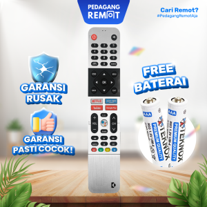 Remot Remote TV Coocaa LCD LED Android Smart TV 43S6G 50S6G 65S6G 32S7G 40S7G Non Voice