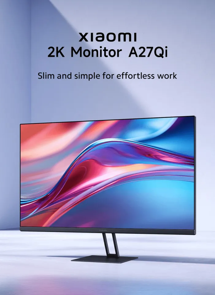 Xiaomi 2K Monitor A27Qi 27 Inch 2K QHD IPS 100Hz Low Blue