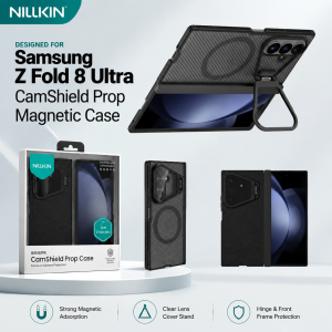 NILLKIN Ốp lưng từ tính Cho Samsung Galaxy Z Fold 8 Ultra Fold8 Không Cần Bút Rebound Bản Lề CA4015