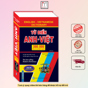 Sách - Từ điển Anh Việt 300.000 Mục từ và định nghĩa (bìa cứng) - tái bản