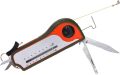 Alat  nelayan memancing Multitool-penghapus cangkuk, pengikis skala, ukuran pita, pemotong umpan, lampu suluh, pisau, ting, skala berat, pembuka botol, Idea  untuk lelaki wanita kanak-kanak. 