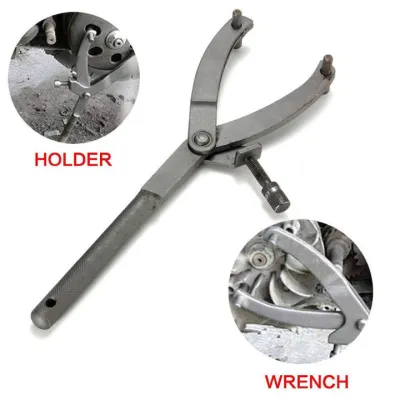 Kunci Treker CVT Tahanan Kopling Motor Matic Flywheel Pliers Y-type Paket Treker CVT Kunci Tahanan Roda Gila Flywheel Spanner Flying Wheel Pliers