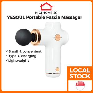 Xiaomi Youpin YESOUL Portable Fascial Deep Muscle Massager Gun - Rechargeable Monica Massage Tool