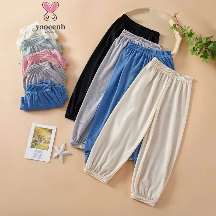 Đồ cho bé trai, gái | quần dài tâm lạnh cotton cho bé chất liệu cao cấp thoáng mát|SIZE 5-34KG