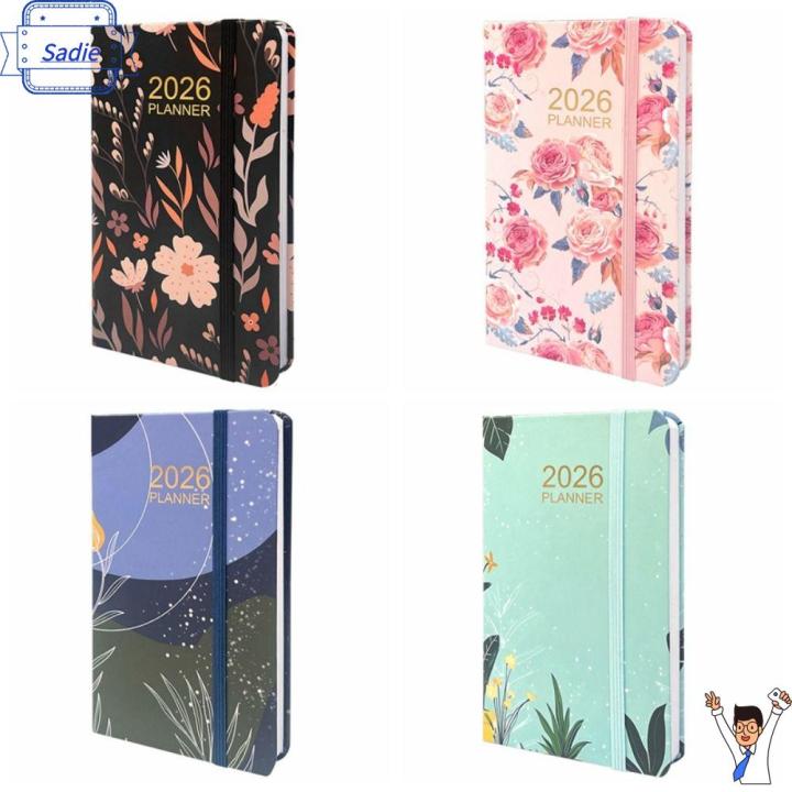 SADIE Hàng tuần và hàng tháng Sổ tay kế hoạch bỏ túi 2026 A6 Tháng 1 ...